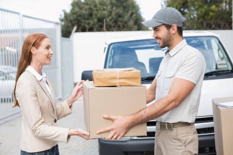 Few items being delivered by Man And Van